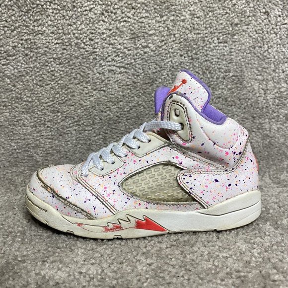 Nike Air Jordan 5 Retro GP 'Easter' CT1701-100 TODDLER Crib Shoe US Size 12C
